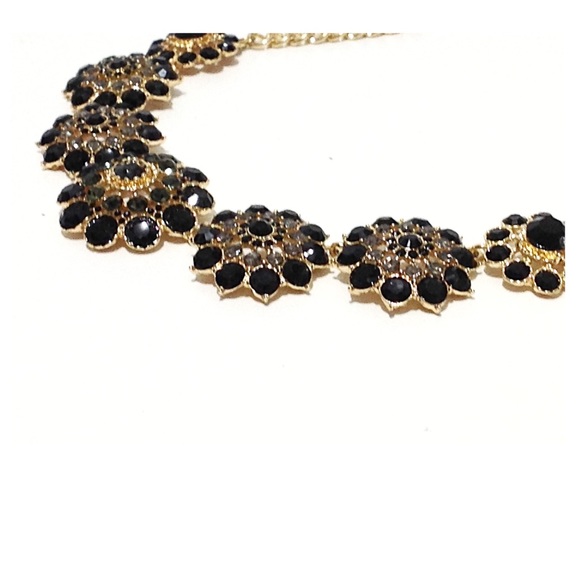 Charlotte Daniel Jewelry - Charlotte Daniel New Black & Rhinestone Necklace